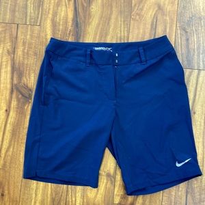 Nike Golf shorts w 8 in inseam size 4